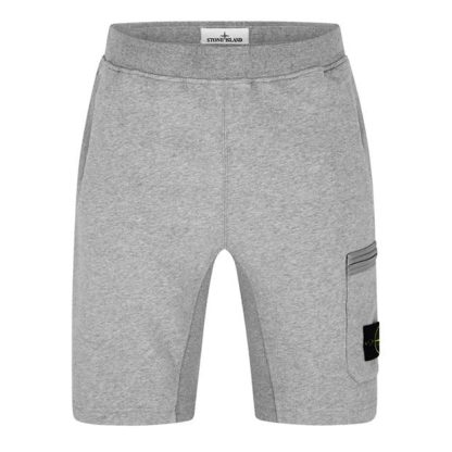 STONE ISLAND Stone HW Flce Short Sn44 Men Fleece Shorts Polv Mel V0M64 for sale