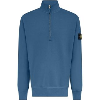 STONE ISLAND Stone HW Fleece 1/4Z Sn44 Men 1/4 Zip Fleece Tops Avio V0024 for sale