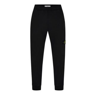 STONE ISLAND Stone HW Fleece Jogg Sn44 Men Closed Hem Fleece Jogging Bottoms Nero V0029 for sale