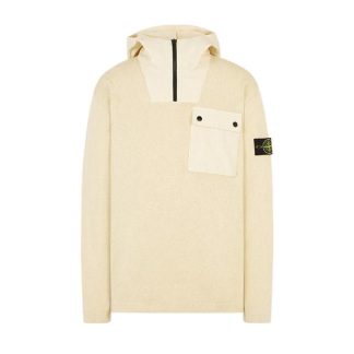 STONE ISLAND Stone Hooded Knit Sn42 Men Nat Beige V0091  for sale