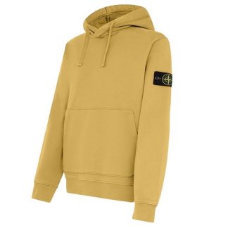 STONE ISLAND Stone Hw Fleece Oth Sn44 Men OTH Hoodies Ocra V0033 for sale