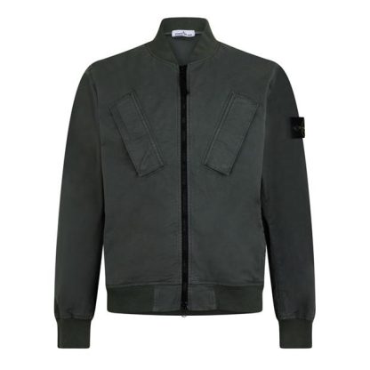 STONE ISLAND Stone Logo Bomber Sn42 Men Muschio V0059  for sale