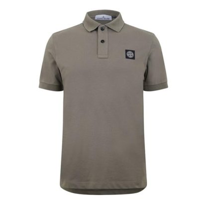 STONE ISLAND Stone Logo Polo Sn44 Men Walnut V0075  for sale