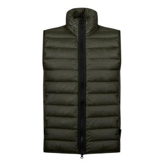 STONE ISLAND Stone Loom Wvn Glt Sn44 Men Gilets - Lightweight Muschio V0059 for sale