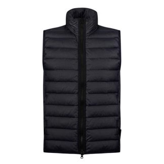 STONE ISLAND Stone Loom Wvn Glt Sn44 Men Gilets - Lightweight Navy A0020 for sale