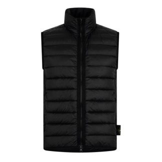 STONE ISLAND Stone Loom Wvn Glt Sn44 Men Gilets - Lightweight Nero A0029 for sale