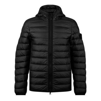 STONE ISLAND Stone Loom Wvn Hd Sn44 Men Puffer Jackets - Lightweight Nero A0029 for sale