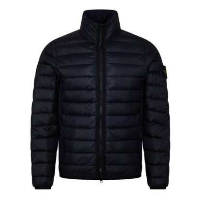 STONE ISLAND Stone Loom Wvn Jkt  Sn44 Men Puffer Jackets - Lightweight Navy A0020 for sale