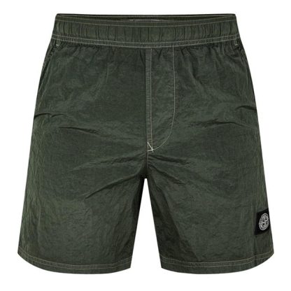 STONE ISLAND Stone Nyl Met Shorts Sn44 Men Swim Shorts Muschio V0059 for sale