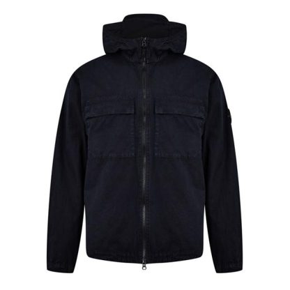 STONE ISLAND Stone Overshirt Sn42 Men Overshirts Navy V0120 for sale