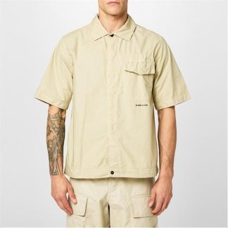 STONE ISLAND Stone Overshirt Sn42 Men Sand V0095  for sale