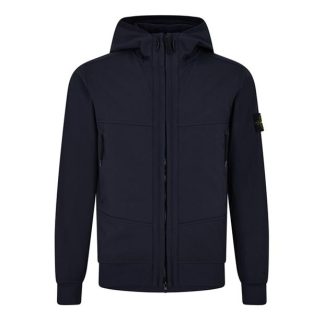 STONE ISLAND Stone Soft Shell Sn44 Men Softshell Jackets Blu V0020 for sale