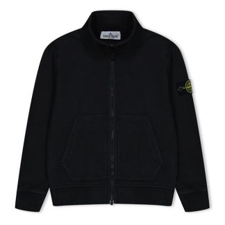 STONE ISLAND Stone Zip Sweat Jn34 Kids Black V0029  for sale