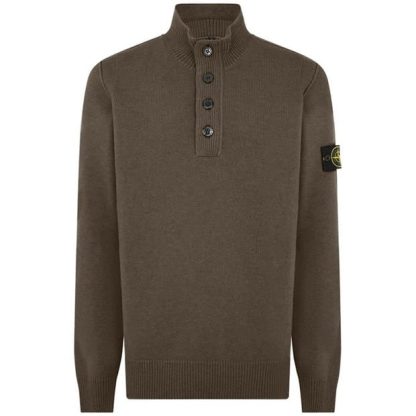 STONE ISLAND Stone quarter Btn Jumper Sn44 Men Jumpers Noce V0075 for sale