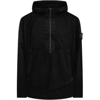 STONE ISLAND Tela Smock Men Nero V0129  for sale