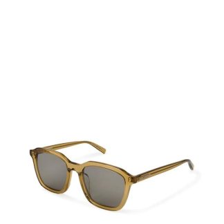 Saint Laurent SAINT LAURENT SUNGLASSES SL 457 Unisex Wayfarer Sunglasses YELLOW for sale