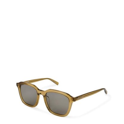 Saint Laurent SAINT LAURENT SUNGLASSES SL 457 Unisex Wayfarer Sunglasses YELLOW for sale