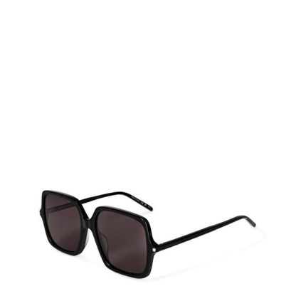 Saint Laurent SAINT LAURENT SUNGLASSES SL 591 Women Oversized Sunglasses BLACK for sale