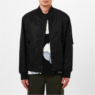 VALENTINO Bomber Jacket Men Nero  for sale