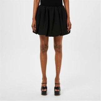 VALENTINO Crepe Couture Mini Skirt Women Nero  for sale