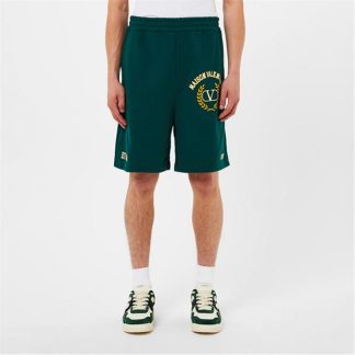 VALENTINO Crest Shorts Men Verde Col Uy9  for sale