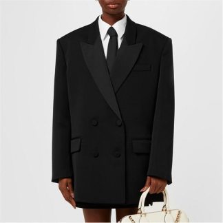 VALENTINO Double-Breasted Blazer Women Black  for sale