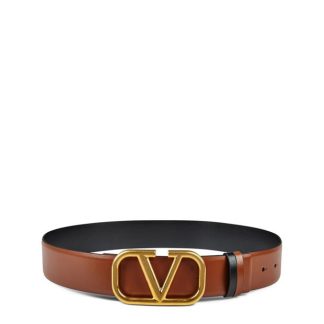 VALENTINO GARAVANI 4cm Reversible Vlogo Belt Women Sllra/Nro 11J  for sale