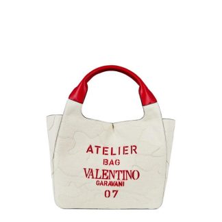 VALENTINO GARAVANI Atelier Camo Tote Bag Women Natural 0Ne  for sale