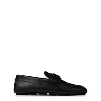 VALENTINO GARAVANI Driver Vlogo Signature Loafers Men Nero  for sale