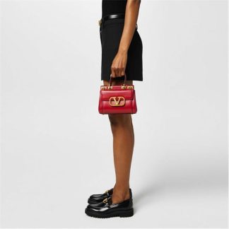 VALENTINO GARAVANI Mini Alcove Top-Handle Bag Women Rouge Ju5  for sale