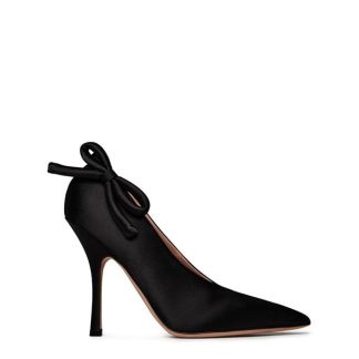 VALENTINO GARAVANI Nite Out Satin Pumps Women Nero 0No  for sale