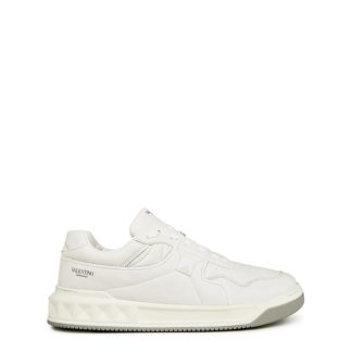 VALENTINO GARAVANI One-Stud Low-Top Trainers Men Bianco  for sale