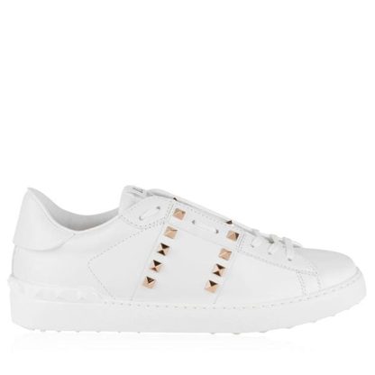 VALENTINO GARAVANI Open Rockstud Trainers Men Bianco 0Bo  for sale