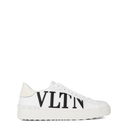 VALENTINO GARAVANI Open Sneakers Women Low Trainers Wht/Black 7AT for sale