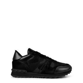 VALENTINO GARAVANI Rockstud Camouflage Men Runners Black for sale