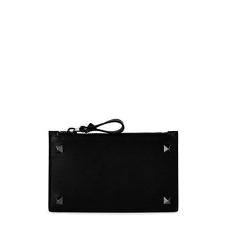 VALENTINO GARAVANI Rockstud Card Holder Unisex Nero  for sale