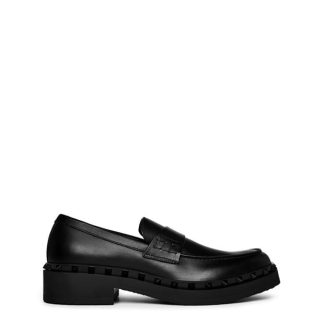 VALENTINO GARAVANI Rockstud M-Way Penny Loafers Men Nero  for sale