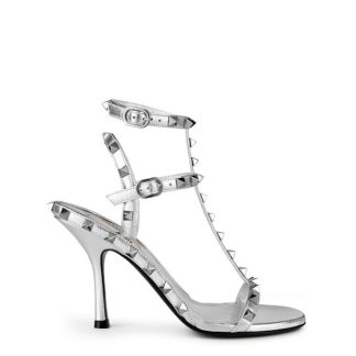 VALENTINO GARAVANI Rockstud Sandals Women Silver  for sale