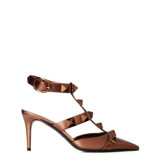 VALENTINO GARAVANI Roman Stud Pump Women Bronzo Ln0  for sale