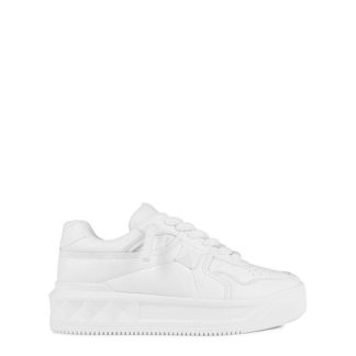 VALENTINO GARAVANI Toile Iconographe One Stud Xl Sneakers Men Low Trainers Bianco for sale