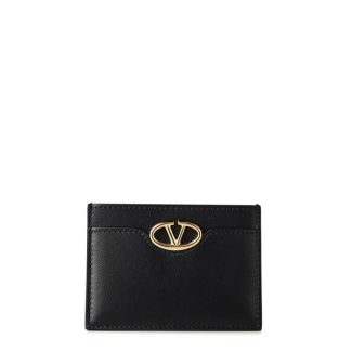 VALENTINO GARAVANI V Logo Card Holder Women Black  for sale