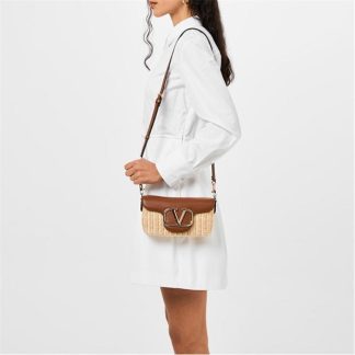 VALENTINO GARAVANI VG Loco Shoulder Bg Ld42 Women Naturle Sellria  for sale