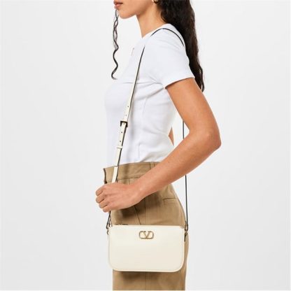 VALENTINO GARAVANI VG Logo Sig Min Bg Ld42 Women Mini Bags Ivory for sale