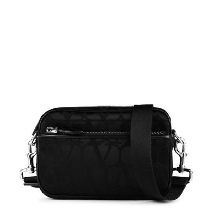 VALENTINO GARAVANI VG Toile Bag Sn43 Unisex Black  for sale