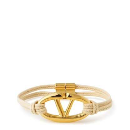 VALENTINO GARAVANI VG Vlogo Moon Ld42 Women Leather Bracelets Corda for sale