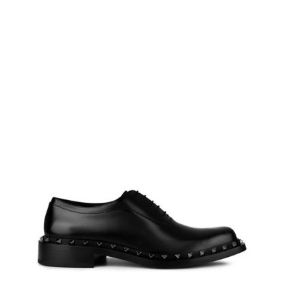 VALENTINO GARAVANI Valentino Derby Rockstud Shoes Men Nero  for sale