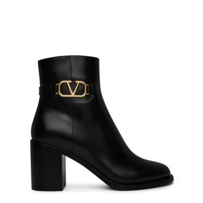 VALENTINO GARAVANI Vlogo Ankle Boots Women Nero 0No  for sale