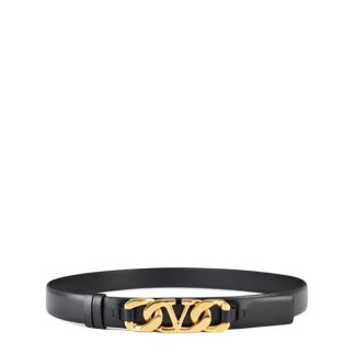 VALENTINO GARAVANI Vlogo Buckled Belt Women Belts Nero 0NO for sale