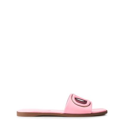 VALENTINO GARAVANI Vlogo Cut-Out Sliders Women Flat Sandals Bubble for sale