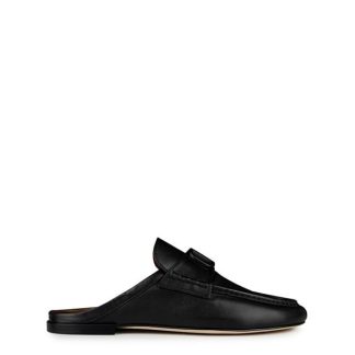 VALENTINO GARAVANI Vlogo Flat Mules Men Black  for sale